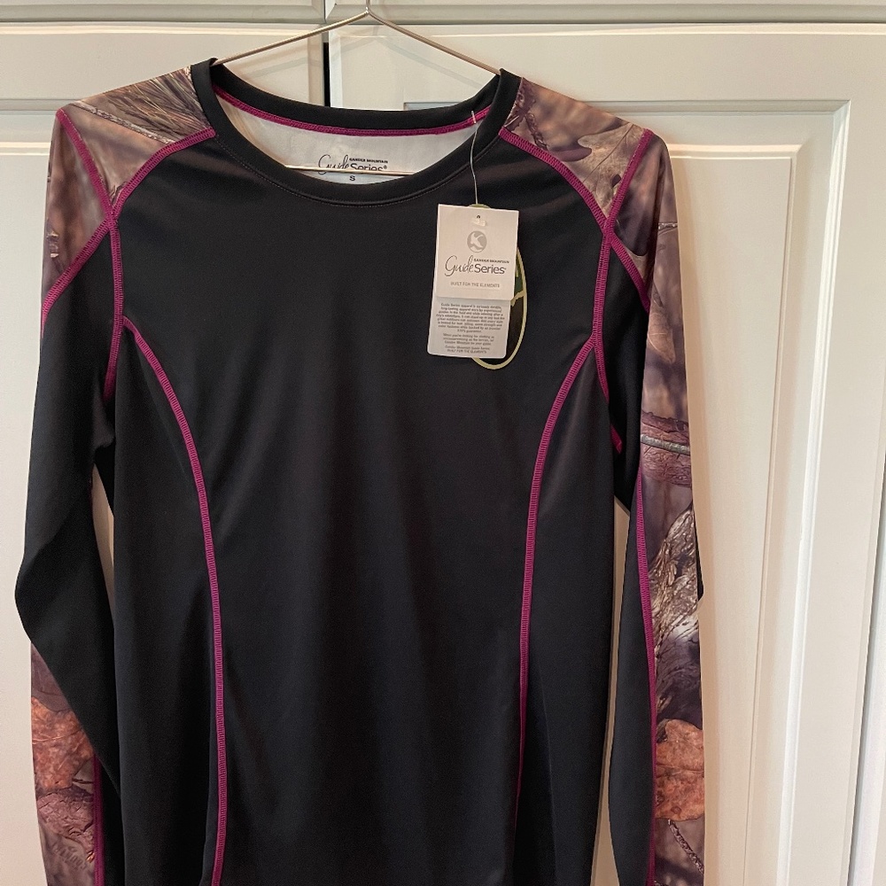 GUIDE SERIES WOMEN'S CAMO CLIMA-DRY MATERIAL LONG SLEEVE SHIRT - BRAND NEW